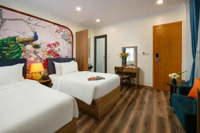Habitación estándar con dos camas — The Sono Hanoi Hotel